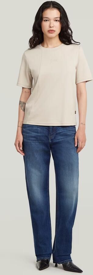 G-Star RAW Iggie Straight Jeans Donkerblauw Dames - Foto 7