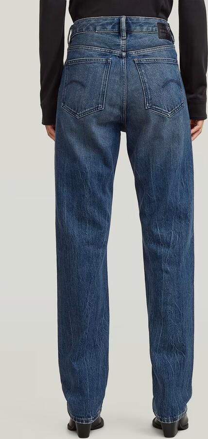 G-Star RAW Iggie Straight Jeans Donkerblauw Dames - Foto 6