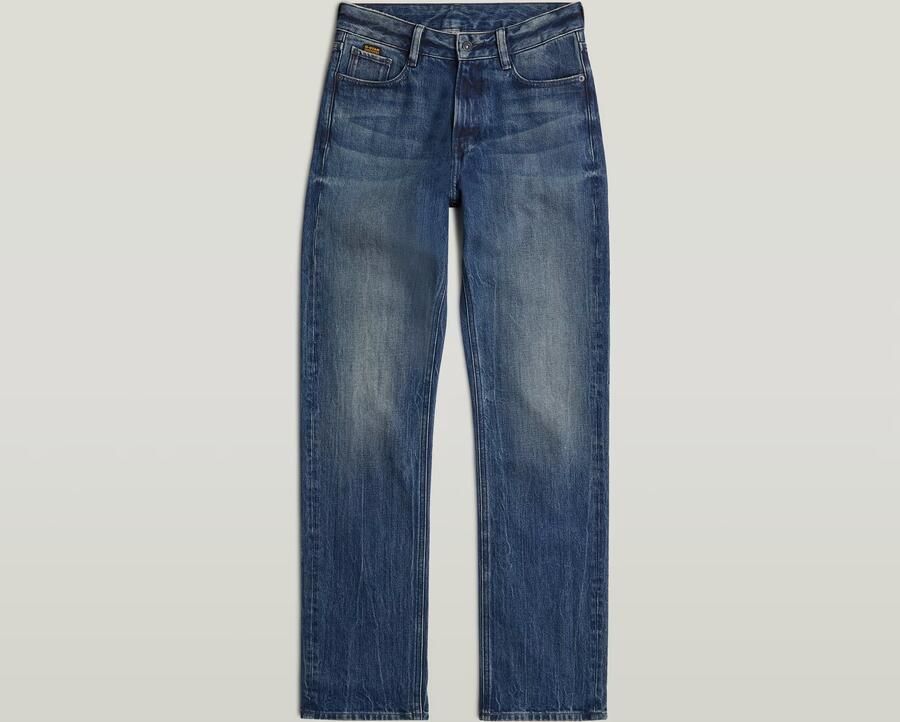 G-Star RAW Iggie Straight Jeans Donkerblauw Dames - Foto 4