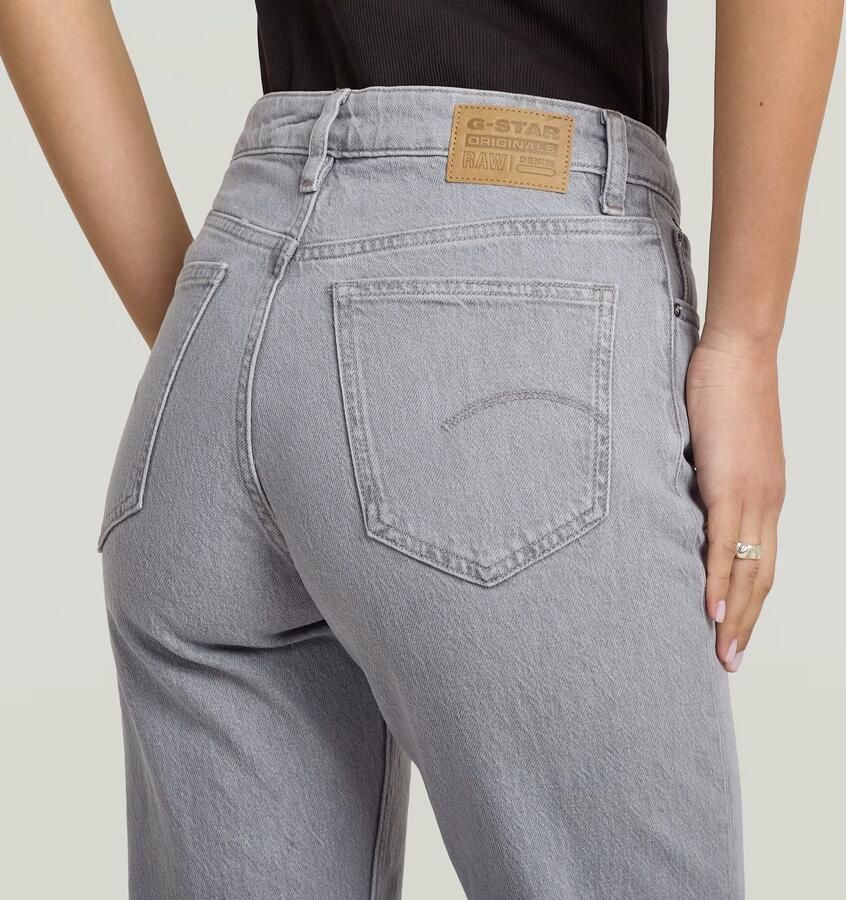 G-Star RAW Iggie Straight Jeans Grijs Dames - Foto 2