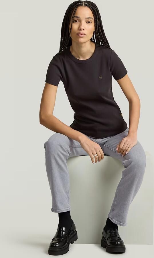 G-Star RAW Iggie Straight Jeans Grijs Dames - Foto 3