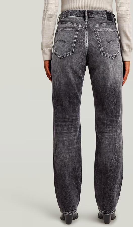 G-Star RAW Iggie Straight Jeans Grijs Dames - Foto 6