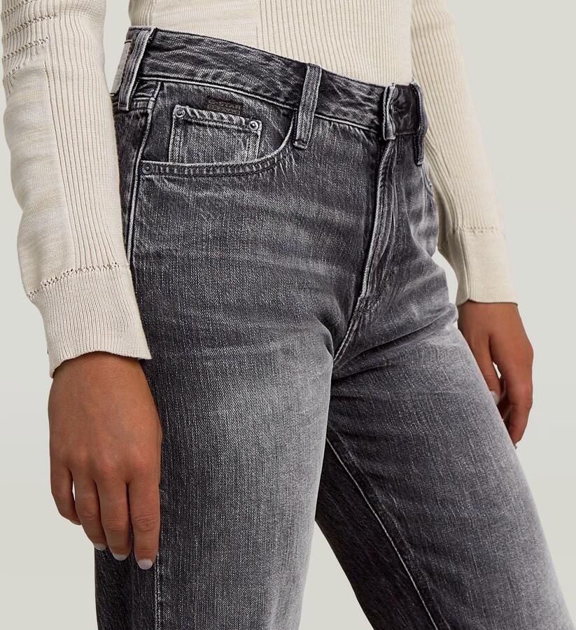 G-Star RAW Iggie Straight Jeans Grijs Dames - Foto 3