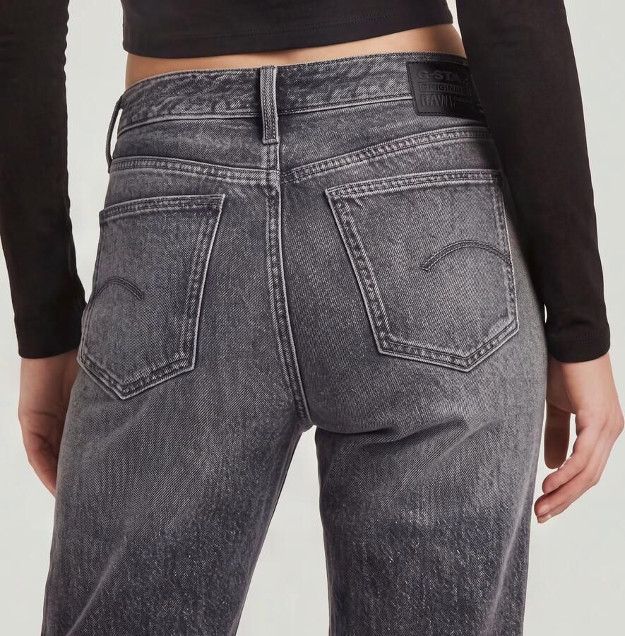 G-Star RAW Iggie Straight Jeans Grijs Dames - Foto 4