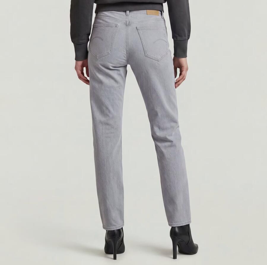 G-Star RAW Iggie Straight Jeans Grijs Dames - Foto 3