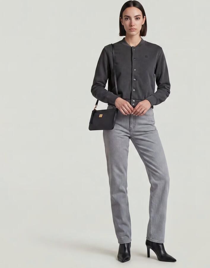 G-Star RAW Iggie Straight Jeans Grijs Dames - Foto 5