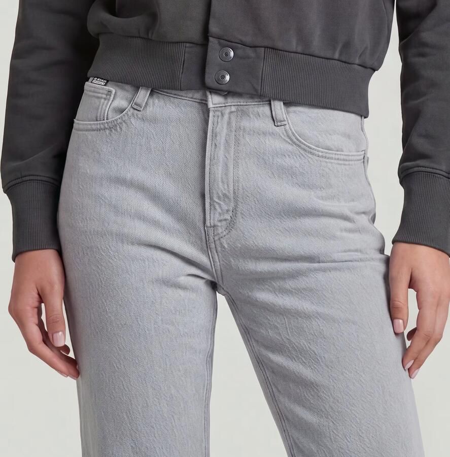 G-Star RAW Iggie Straight Jeans Grijs Dames - Foto 4