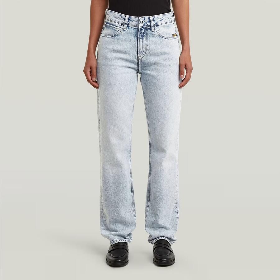G-Star RAW Iggie Straight Jeans Lichtblauw Dames