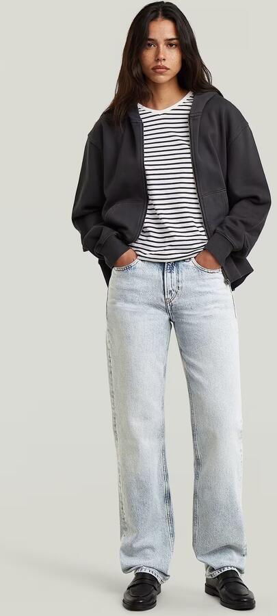 G-Star RAW Iggie Straight Jeans Lichtblauw Dames - Foto 6