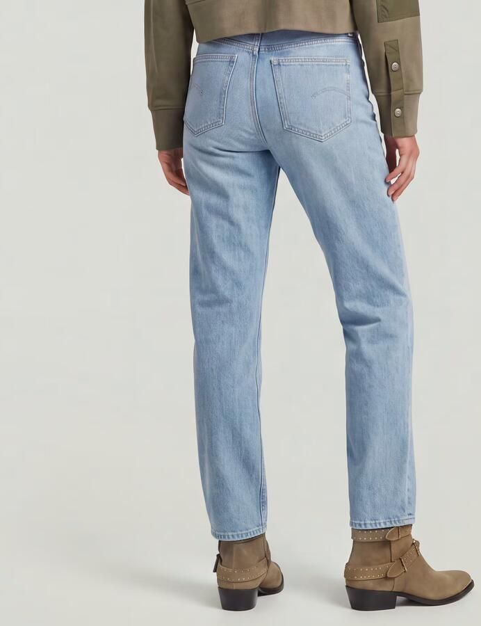 G-STAR high waist straight leg jeans light blue denim - Foto 6