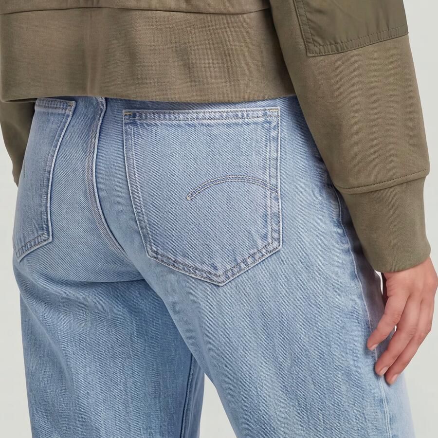 G-STAR high waist straight leg jeans light blue denim - Foto 3