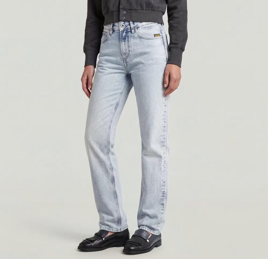 G-Star RAW Iggie Straight Jeans Lichtblauw Dames - Foto 4