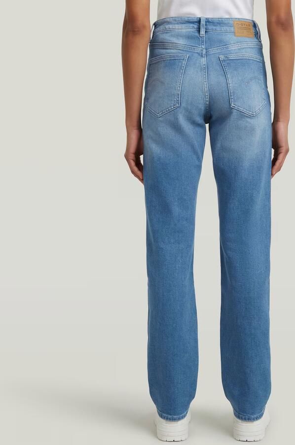 G-Star RAW Iggie Straight Jeans Midden blauw Dames - Foto 4