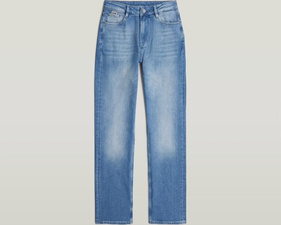 G-Star RAW Iggie Straight Jeans Midden blauw Dames - Foto 3