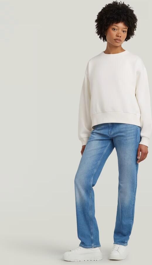 G-Star RAW Iggie Straight Jeans Midden blauw Dames - Foto 5