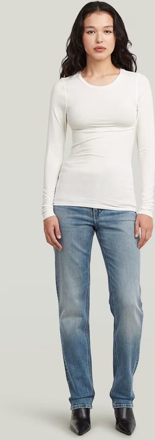 G-Star RAW Iggie Straight Jeans Midden blauw Dames - Foto 9