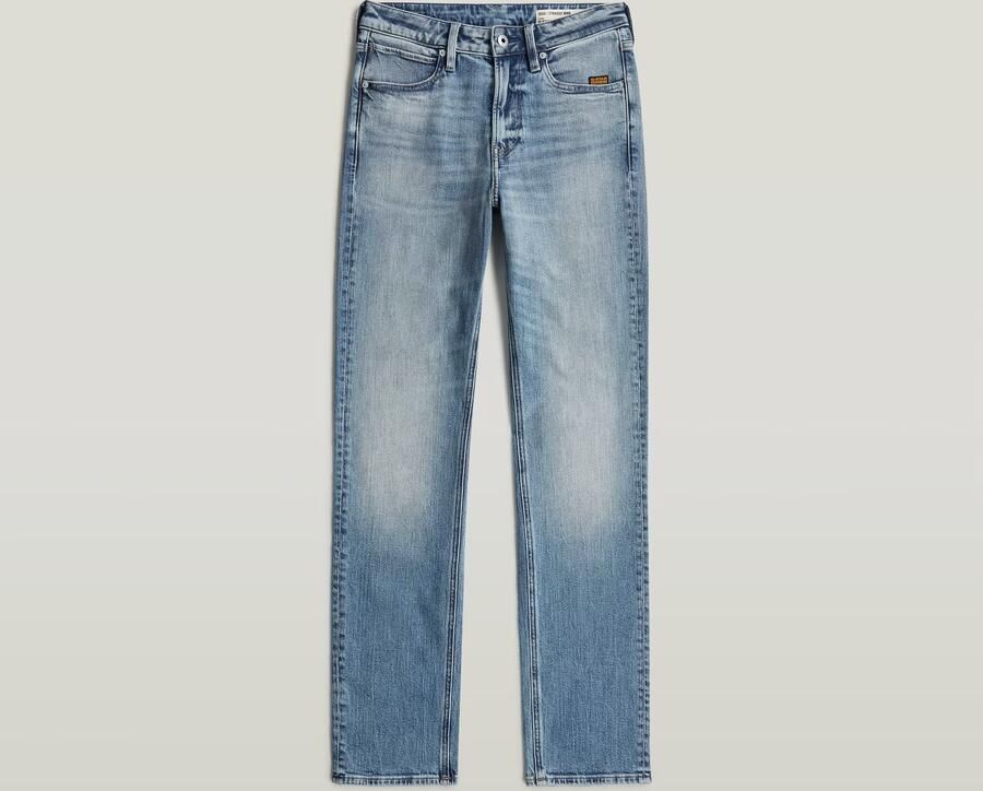 G-Star RAW Iggie Straight Jeans Midden blauw Dames - Foto 6