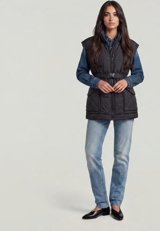 G-Star RAW Iggie Straight Jeans Midden blauw Dames - Foto 9