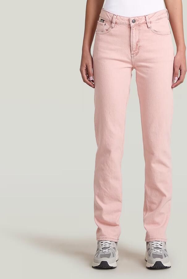 G-Star RAW Iggie Straight Jeans Roze Dames - Foto 3