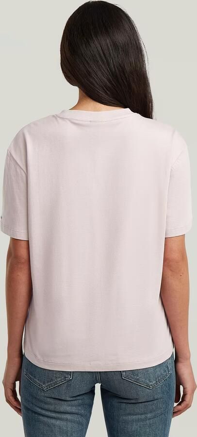 G-Star RAW Inside Print T-Shirt Roze Dames - Foto 9