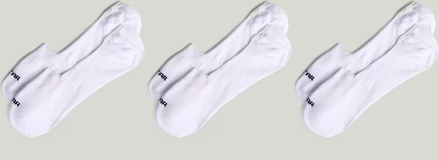 G-Star RAW Invisible Sokken 3 Paar Wit Heren