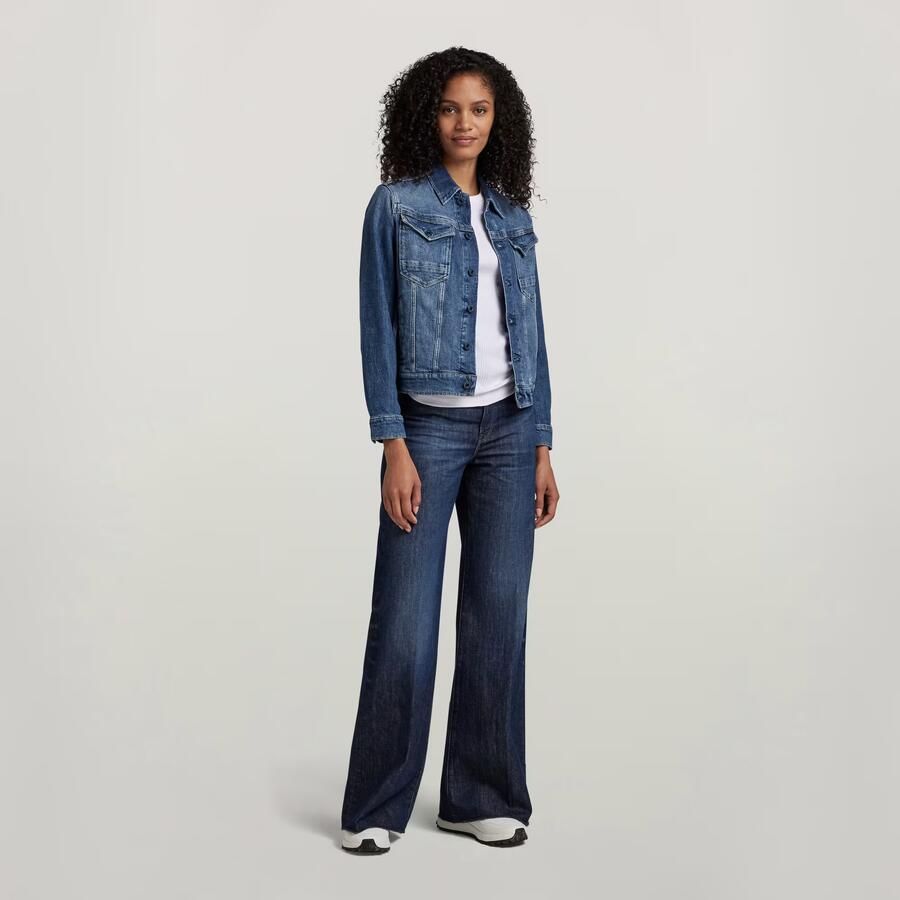 G-Star RAW Jeansjack Arc 3D Jacket met opgestikte klepzakken met lusknoopjes - Foto 7