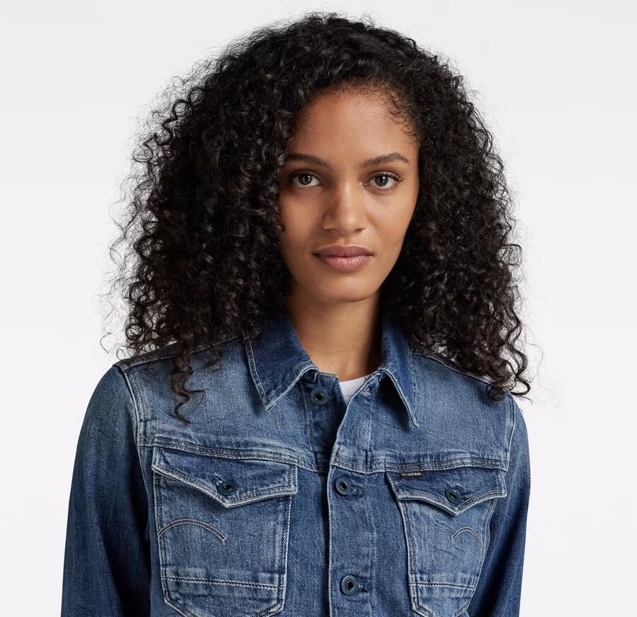 G-Star RAW Jeansjack Arc 3D Jacket met opgestikte klepzakken met lusknoopjes - Foto 9