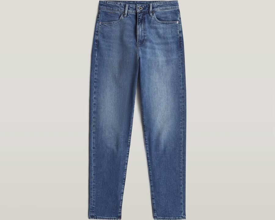 G-Star RAW Janeh Ultra High Mom Ankle Jeans Midden blauw Dames - Foto 6