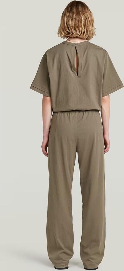 G-Star RAW Jersey Jumpsuit Bruin Dames - Foto 6