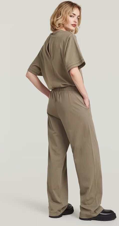 G-Star RAW Jersey Jumpsuit Bruin Dames - Foto 5