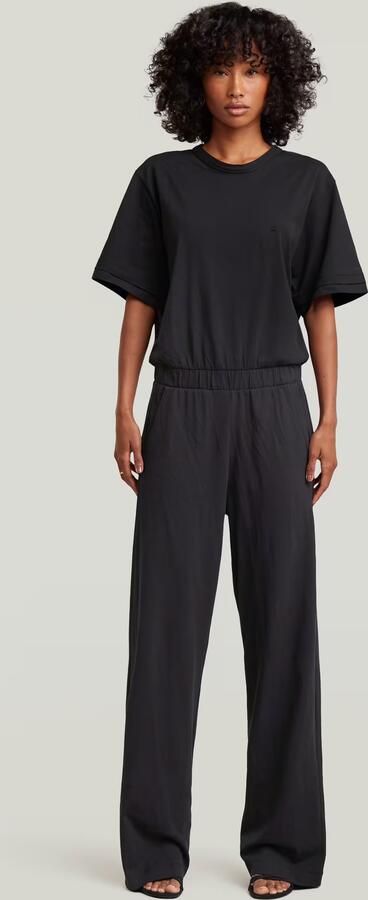 G-Star RAW Jersey Jumpsuit Zwart Dames - Foto 4