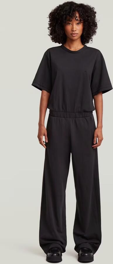 G-Star RAW Jersey Jumpsuit Zwart Dames - Foto 8