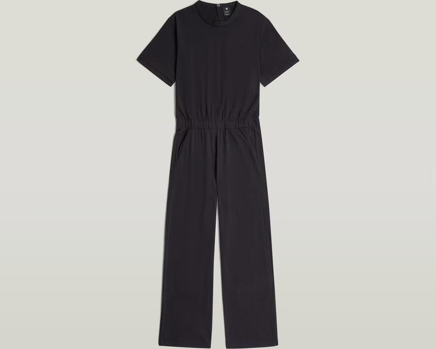 G-Star RAW Jersey Jumpsuit Zwart Dames - Foto 6