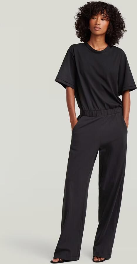 G-Star RAW Jersey Jumpsuit Zwart Dames - Foto 7