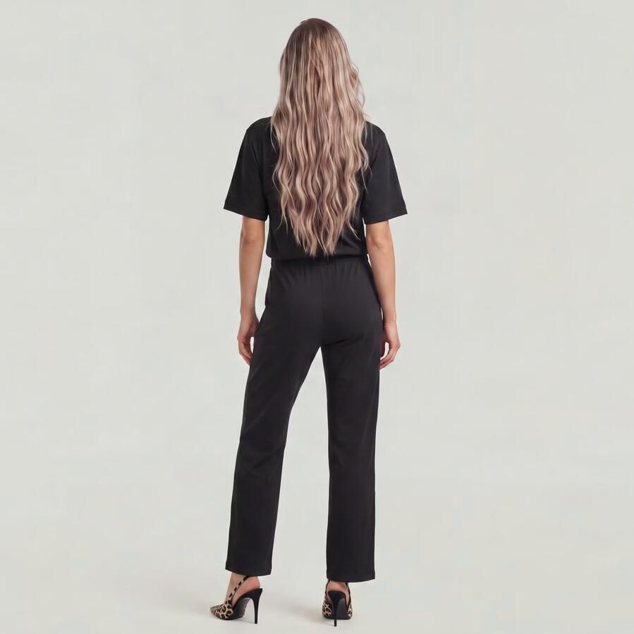 G-Star RAW Jersey Jumpsuit Zwart Dames - Foto 6