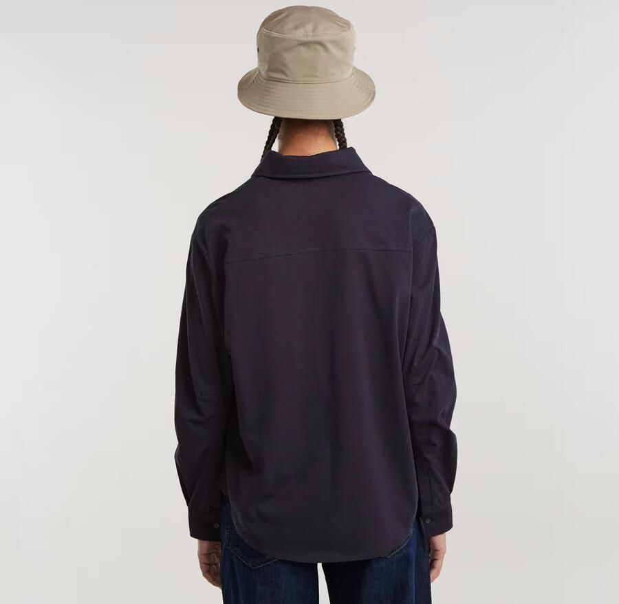 G-Star RAW Jersey Shirt Top Donkerblauw Dames - Foto 5