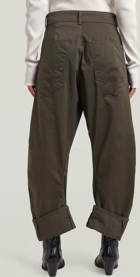 G-Star RAW Jett 3D Boyfriend Cargobroek Bruin Dames