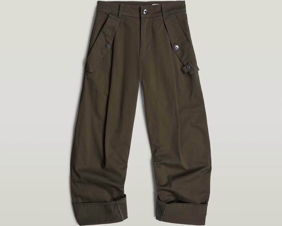 G-Star RAW Jett 3D Boyfriend Cargobroek Bruin Dames - Foto 4