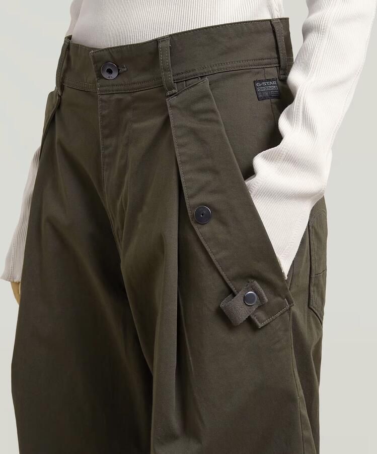 G-Star RAW Jett 3D Boyfriend Cargobroek Bruin Dames - Foto 3