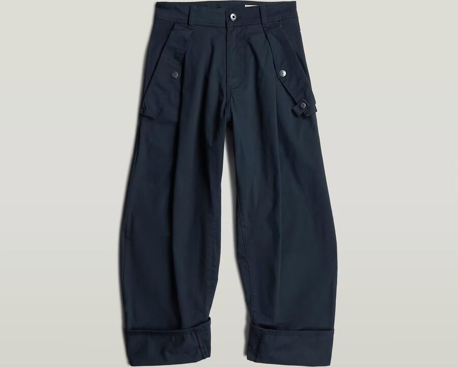 G-Star RAW Jett 3D Boyfriend Cargobroek Donkerblauw Dames - Foto 5
