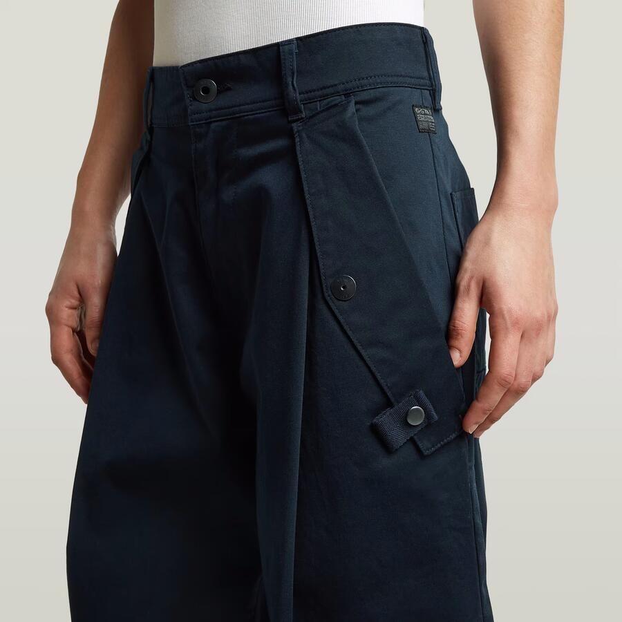 G-Star RAW Jett 3D Boyfriend Cargobroek Donkerblauw Dames - Foto 2