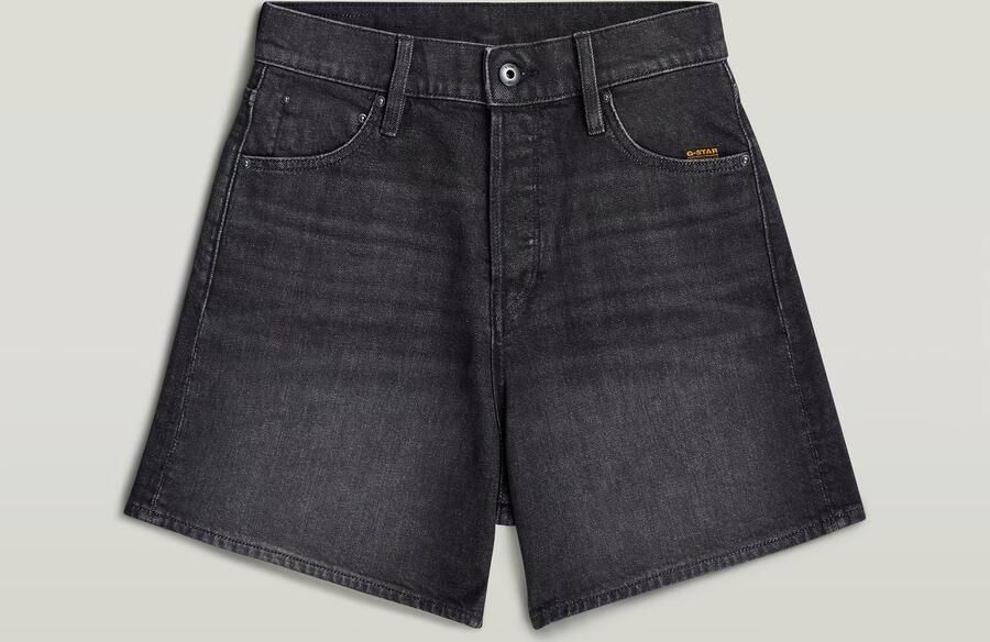 G-Star RAW Jett High Clean Edge Short Grijs Dames - Foto 4