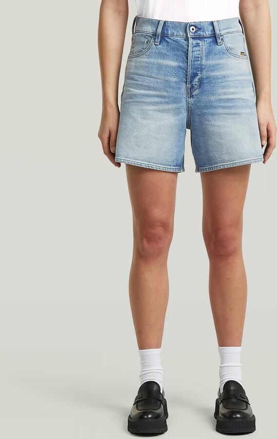 G-STAR RAW Dames Jeans Jett High Short Clean Edge Wmn Lichtblauw - Foto 5