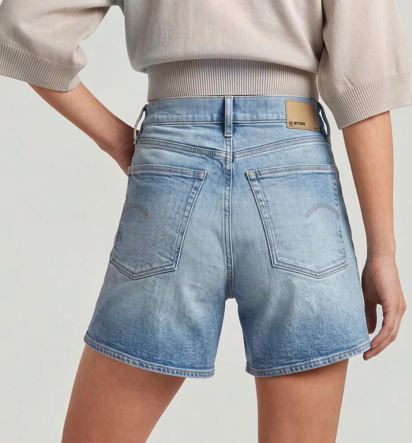 G-STAR RAW Dames Jeans Jett High Short Clean Edge Wmn Lichtblauw - Foto 7
