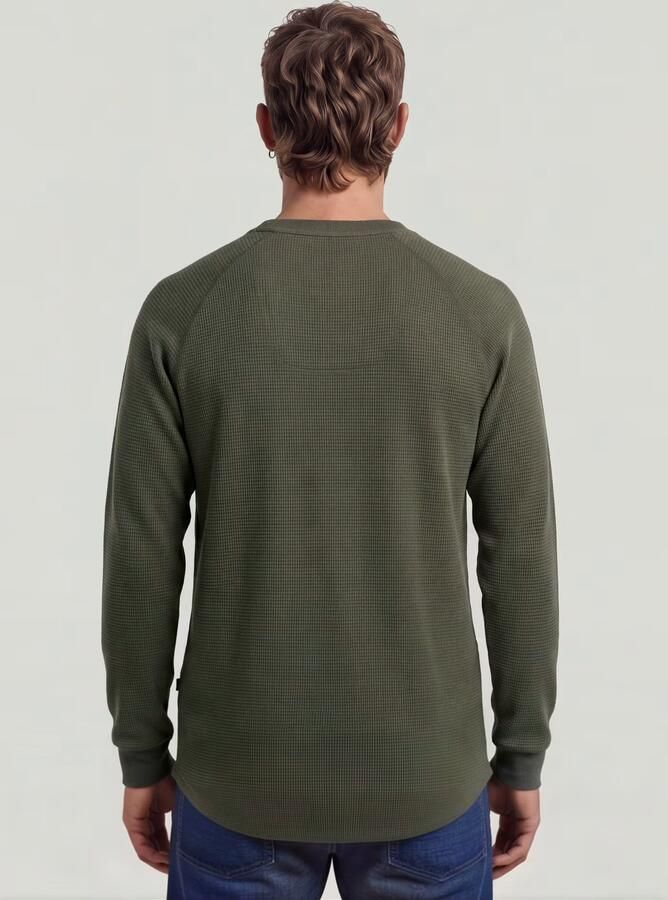 G-Star Raw regular fit longsleeve in brei-look model 'Jirgi' - Foto 7