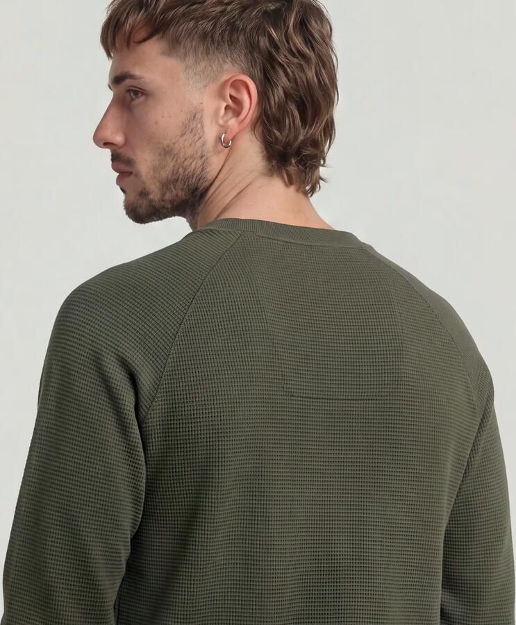 G-Star Raw regular fit longsleeve in brei-look model 'Jirgi' - Foto 6