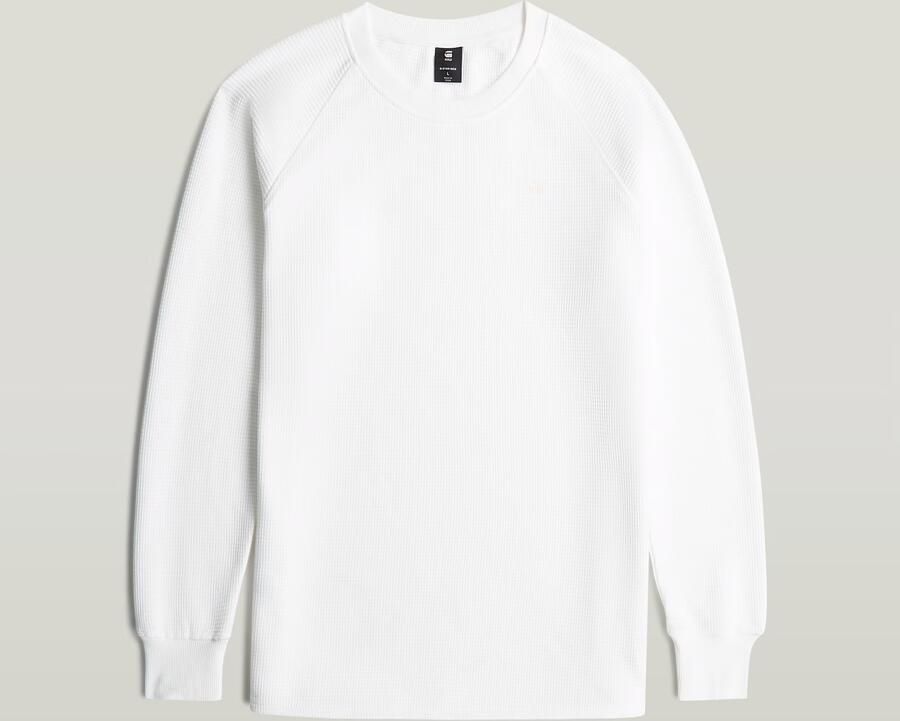 G-Star Raw regular fit longsleeve in brei-look model 'Jirgi'