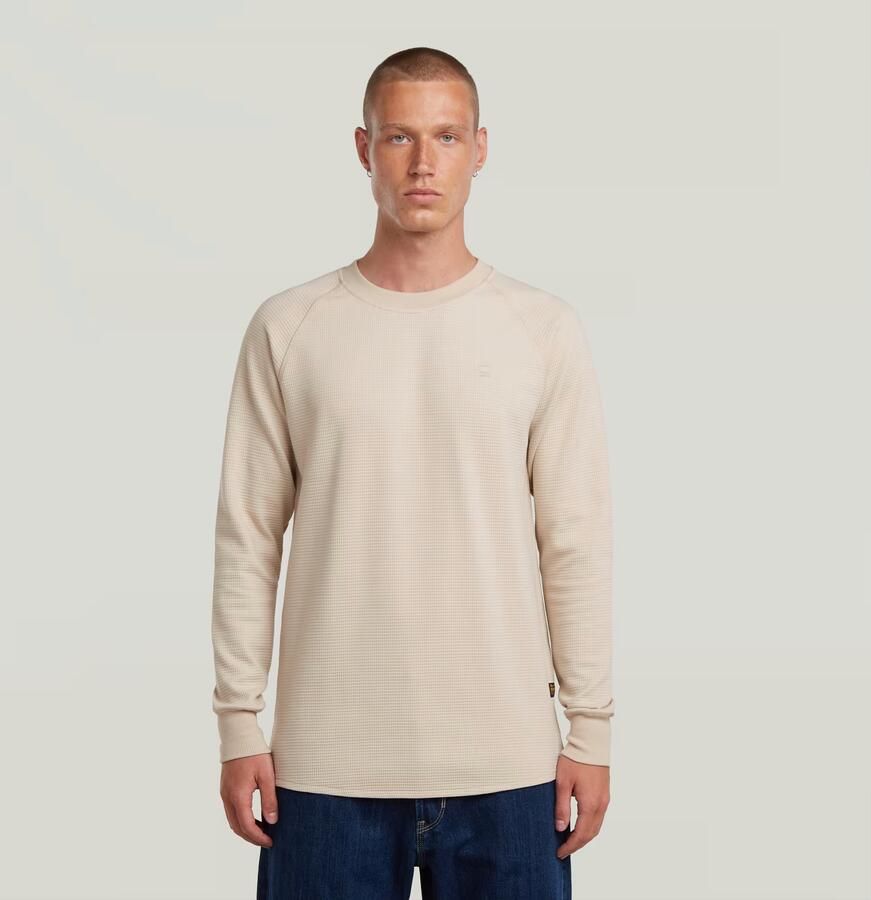 G-Star Raw Shirt met lange mouwen met labeldetail model 'Jirgi'