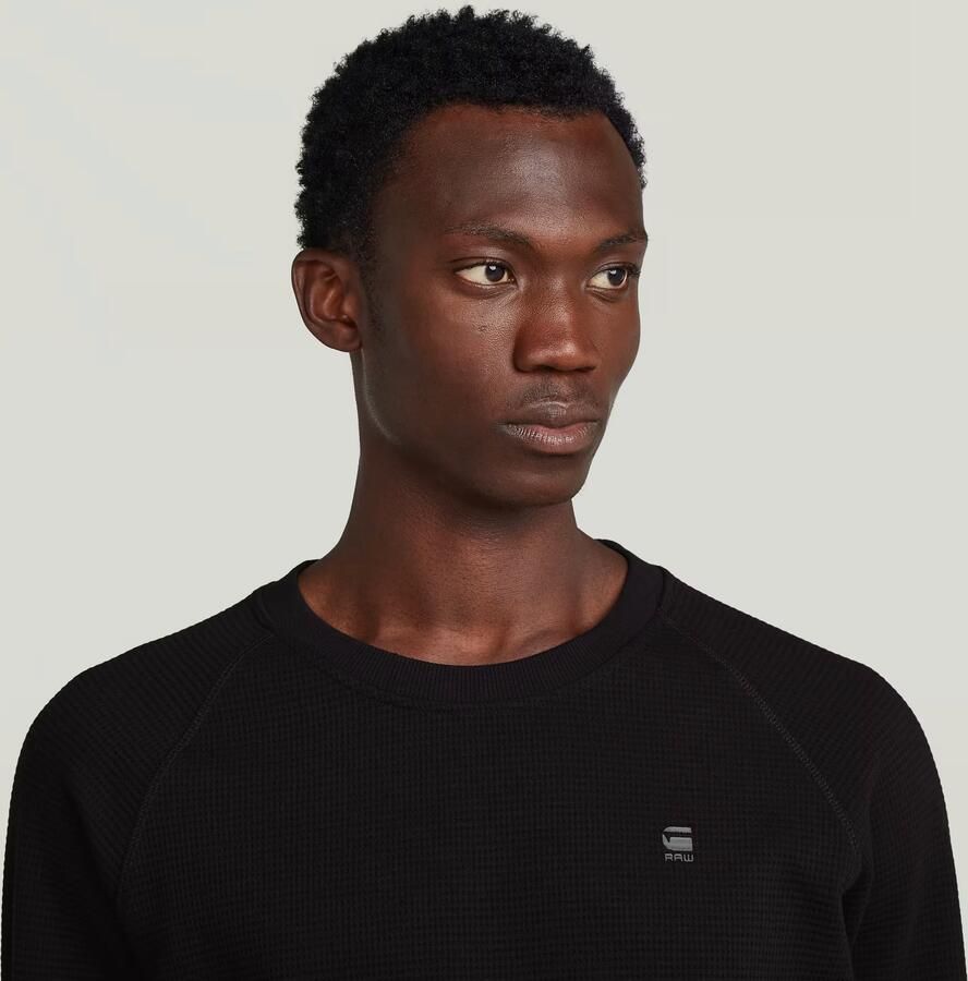 G-Star Raw Shirt met lange mouwen met labeldetail model 'Jirgi'
