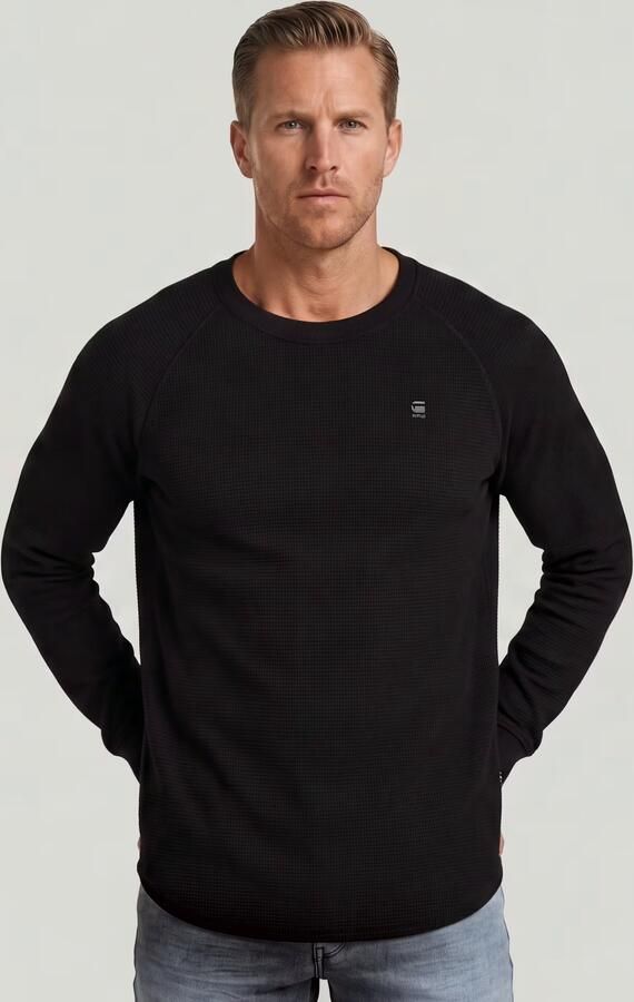 G-Star Raw Shirt met lange mouwen met labeldetail model 'Jirgi' - Foto 8